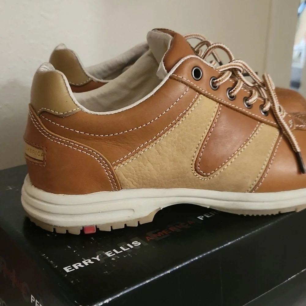 Perry Ellis Chaser Shoes Boys 6 1/2 Ladies 8 Contemporary Party Church School - Picture 2 of 11